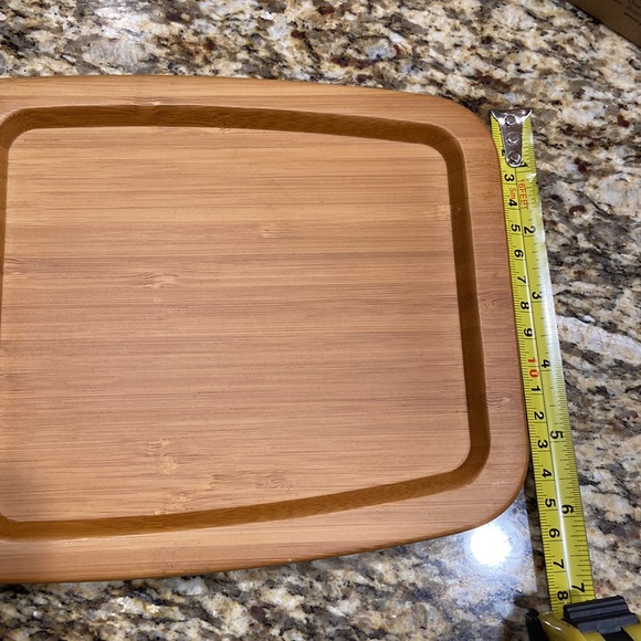 The Pampered Chef Bamboo Be Merry Cheese Board - Picture 6 of 6